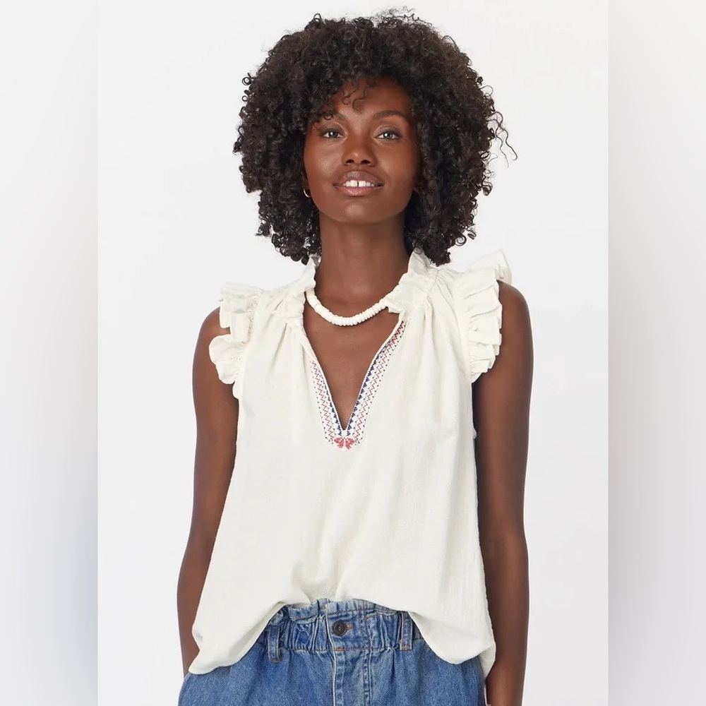 Xirena Elyza Top Blouse XS - Picture 2 of 6
